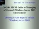 Bài giảng 70-290: MCSE Guide to Managing a Microsoft Windows Server 2003 Environment: Chương 1 - ThS. Trần Bá Nhiệm (Biên soạn)