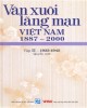 Ebook Văn xuôi lãng mạn Việt Nam 1887-2000 (Tập II - 1933-1945: Quyển 1): Phần 1