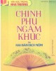Ebook Chinh phụ ngâm khúc và hai bản dịch Nôm: Phần 2