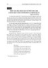 Một tài liệu Châu bản về việc xin làm y sinh Thái Y Viện dưới đời vua Minh Mạng