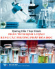 Giáo trình Hướng dẫn thực hành phân tích định lượng bằng các phương pháp hóa học: Phần 2