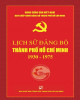 Ebook Lịch sử Đảng bộ thành phố Hồ Chí Minh 1930-1975: Phần 1