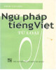 Ebook Ngữ pháp tiếng Việt-Từ loại: Phần 2