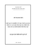 Chế tạo và nghiên cứu đặc trưng quang phổ của vật liệu phát quang trên nền Silicate Alumino kiềm thổ pha tạp.