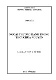 Ngoại thương Đàng Trong thời chúa Nguyễn.