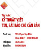 Tập huấn Kỹ thuật viết tin, bài báo chí căn bản - ThS. Phạm Duy Phúc