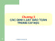 Bài giảng và bài tập Vật lý đại cương (Phần 1: Cơ học) - Chương 3: Các định luật bảo toàn trong cơ học