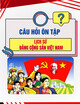 Câu hỏi ôn tập môn Lịch sử Đảng Cộng sản Việt Nam