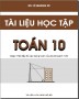 Tài liệu học tập Toán 10: Phần 2