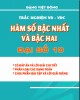 Trắc nghiệm VD - VDC hàm số bậc nhất và bậc hai Đại số 10: Phần 2