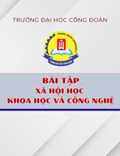 Bài tập Xã hội học khoa học và công nghệ