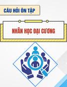 Câu hỏi ôn tập Nhân học đại cương