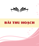 Bài thu hoạch Bồi dưỡng thường xuyên giáo viên THPT: Module 17 - Tìm kiếm, khai thác, xử lý thông tin phục vụ bài giảng