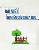 Đánh giá hiệu quả mô hình phát điện bằng khí sinh học ở trang trại chăn nuôi lợn tại Thanh Hóa