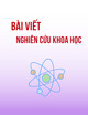 Nghiên cứu cơ chế và động học của phản ứng giữa hợp chất allyl-isothiocyanate và gốc tự do HOO• bằng phương pháp DFT
