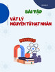 Bài tập về Vật lý nguyên tử hạt nhân