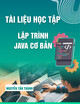 Tài liệu học tập Lập trình Java cơ bản