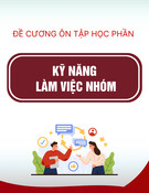 Đề cương ôn tập Kỹ năng làm việc nhóm