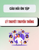 Câu hỏi ôn tập Lý thuyết truyền thông
