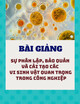 Bài giảng Sự phân lập, bảo quản và cải tạo các vi sinh vật quan trọng trong công nghiệp