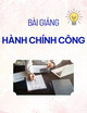 Bài giảng Hành chính công: Chương 5 - ThS. Phạm Thị Phi Yến
