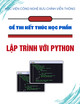 Đề thi học kì 1 kết thúc học phần Lập trình với Python năm 2023-2024
