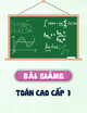 Bài giảng Toán cao cấp 1: Chương 2 - ThS. Nguyễn Thanh Hà