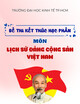 Đề thi kết thúc học phần Lịch sử Đảng cộng sản Việt Nam (Hình thức thi: Tiểu luận)