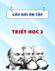 Câu hỏi ôn tập Triết học 2