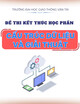 Đề thi kết thúc học phần Cấu trúc dữ liệu và giải thuật - Đề số 002