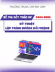 Đề thi học kì 4 kết thúc học phần Kỹ thuật lập trình hướng đối tượng năm 2024-2025 (Phần thực hành)