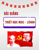 Bài giảng Triết học Mác - Lênin: Chương 3 - Trường Đại học Tài chính - Marketing
