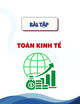 Bài tập Toán kinh tế theo chương