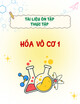 Ôn tập Thực tập Hóa vô cơ 1