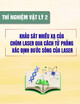 Thí nghiệm Vật lý 2: Bài 2 - Khảo sát nhiễu xạ của chùm laser qua cách tử phẳng nhằm xác định bước sóng của laser